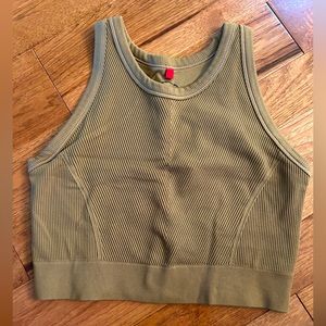 Wilson brami crop top, in “bunker” colorway